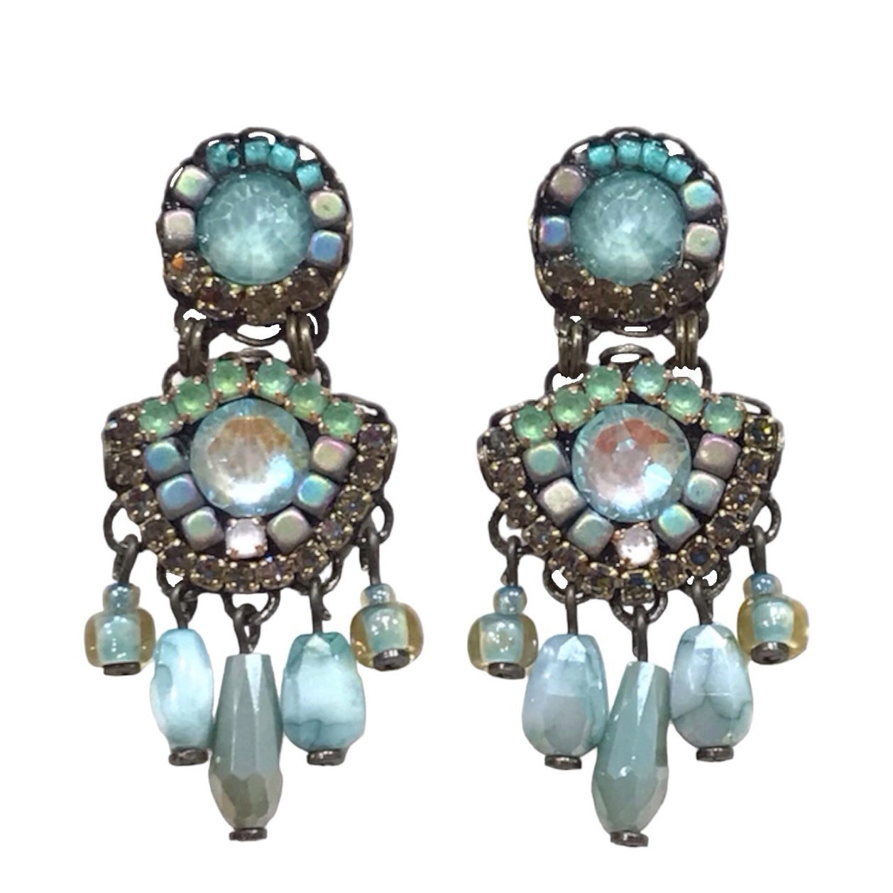 Melizi Jewelry Loren Crystal Earrings