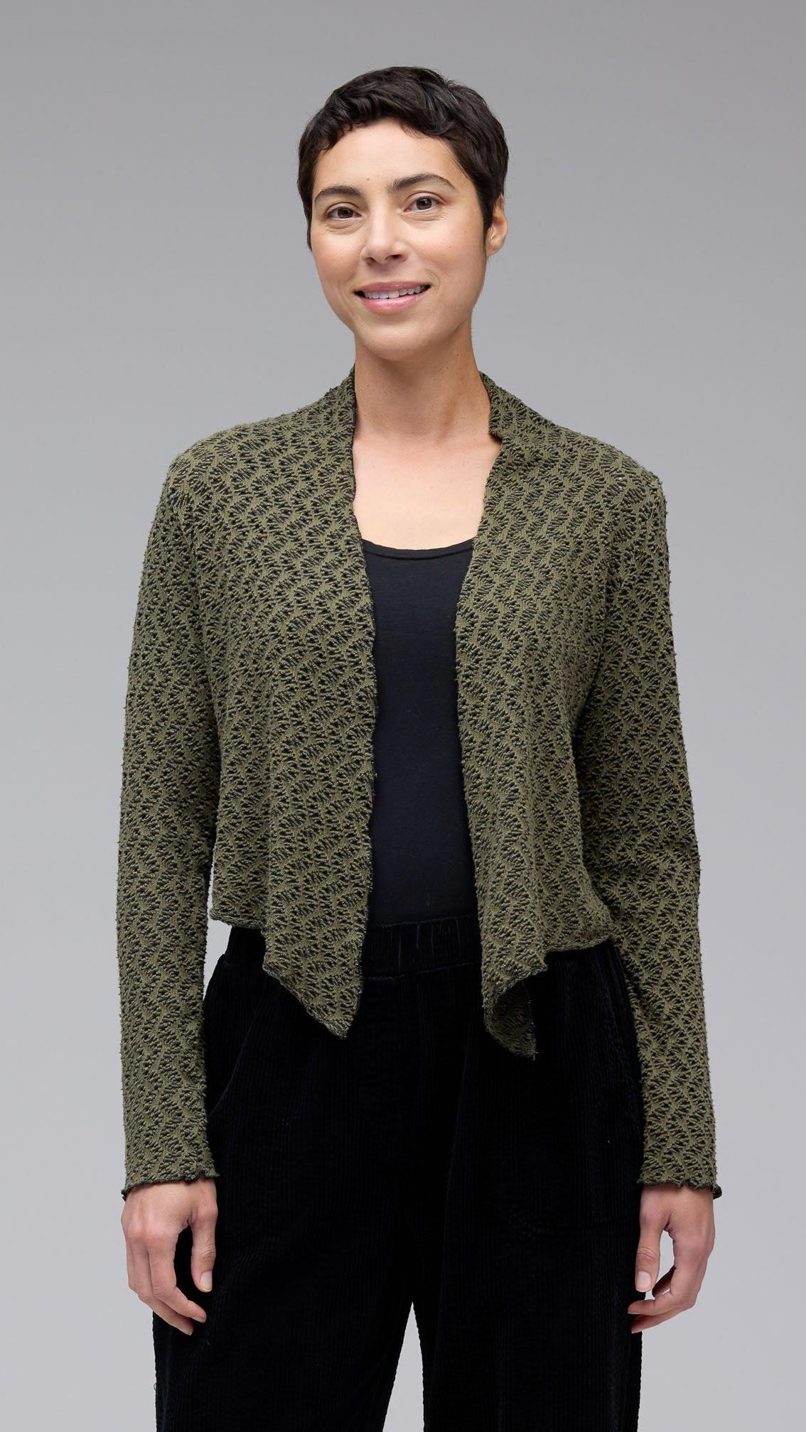 Cut Loose Crochet Cropped Cardigan - Multiple Colors