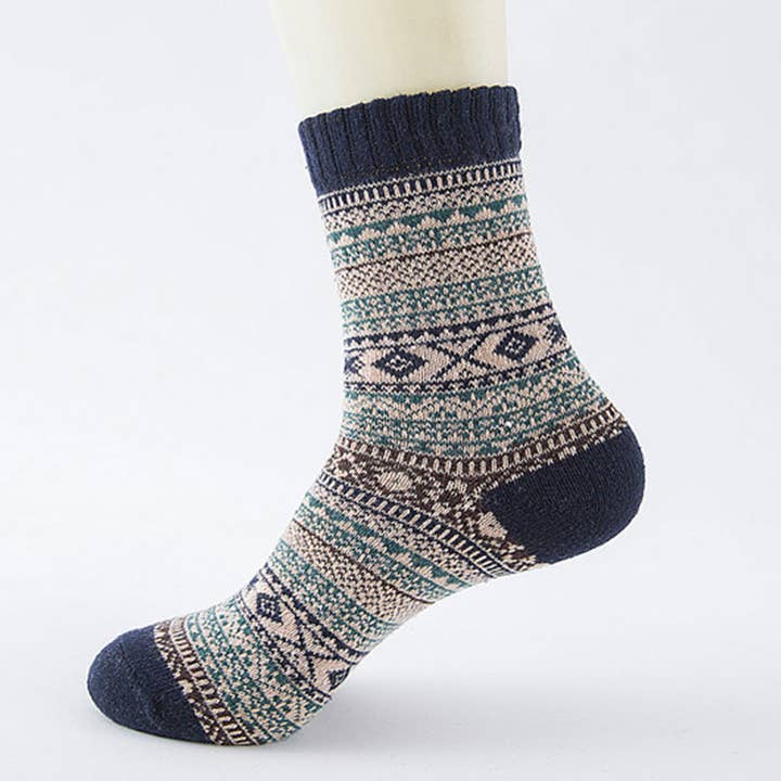 Vintage Crew Socks - Multiple Colors