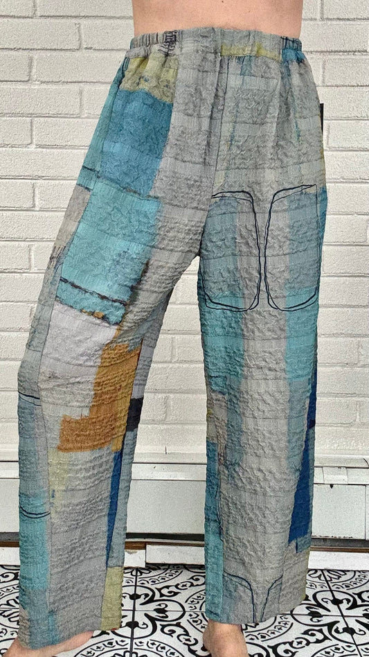 3 Potato Pants 3 Potato Barrel Leg Pant - Multiple Prints 57176542 3 Potato Barrel Leg Pant - Multiple Prints