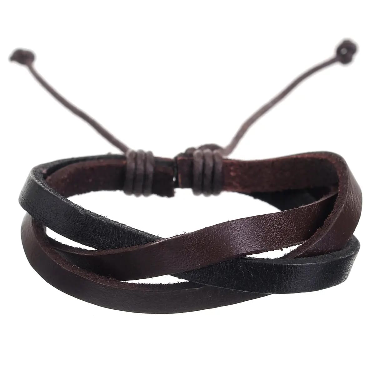 Mad Man Men's Jewelry Mad Man Leather Tie Bracelet - Multiple Styles 12192734 Mad Man Leather Tie Bracelet - Multiple Styles