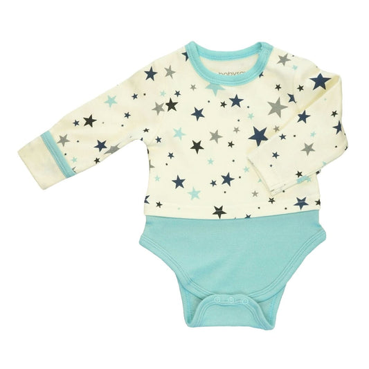 Babysoy Children's Clothing Babysoy Star Long Sleeve Bodysuit 36877278 Babysoy Star Long Sleeve Bodysuit