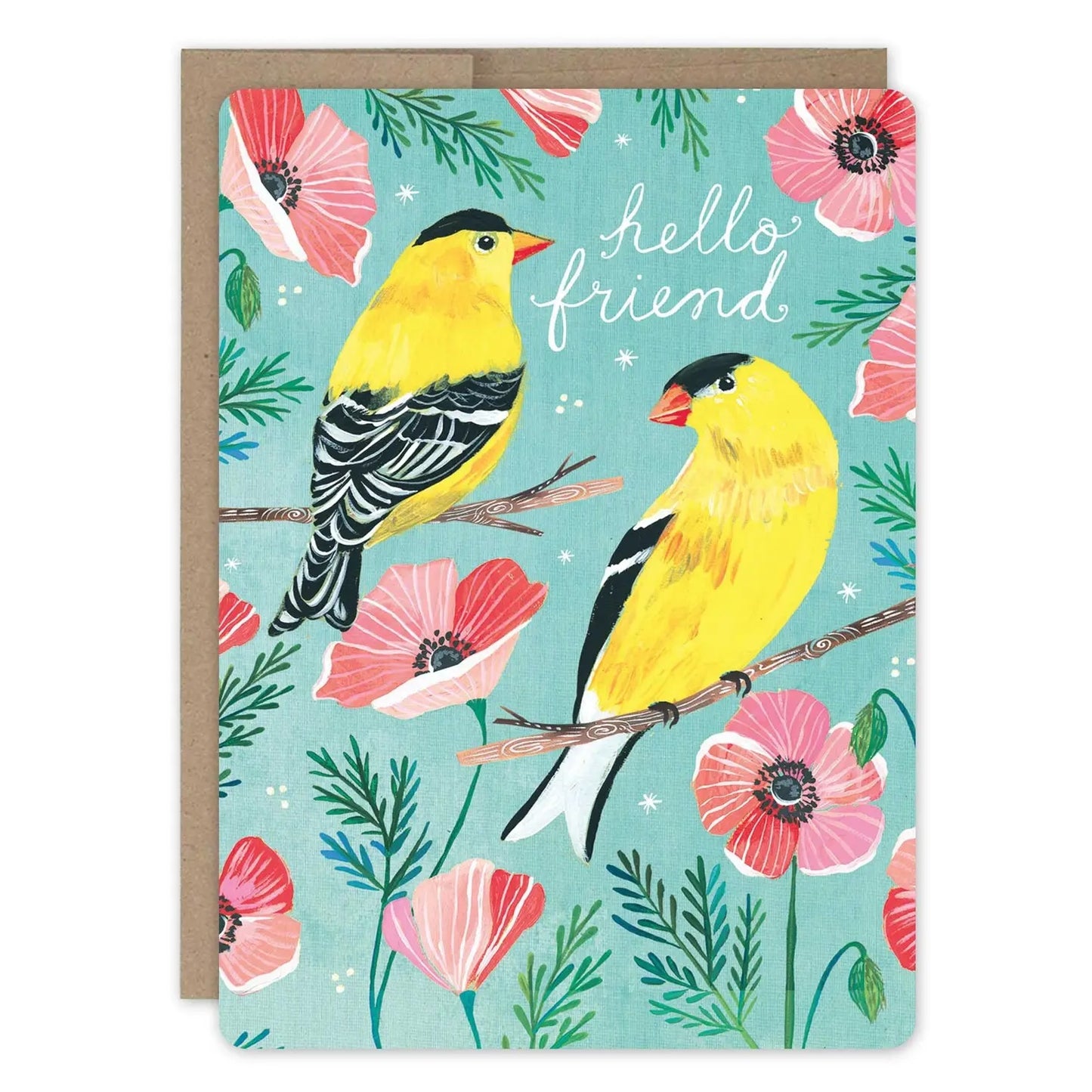 Hello Friend Thinking Of You Card