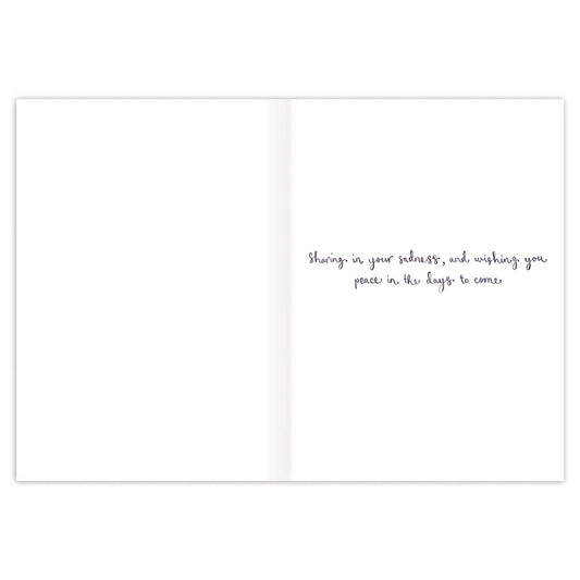 Biely & Shoaf Cards Cornflowers Sending Love Sympathy Card 81515486 Cornflowers Sending Love Sympathy Card