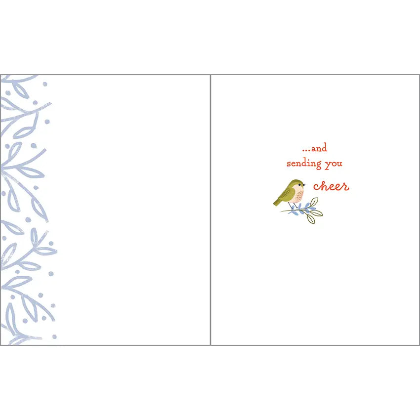 Gina B Designs Cards Bird On Tea Cup Thinking of You Greeting Card 02505438 Bird On Tea Cup Thinking of You Greeting Card