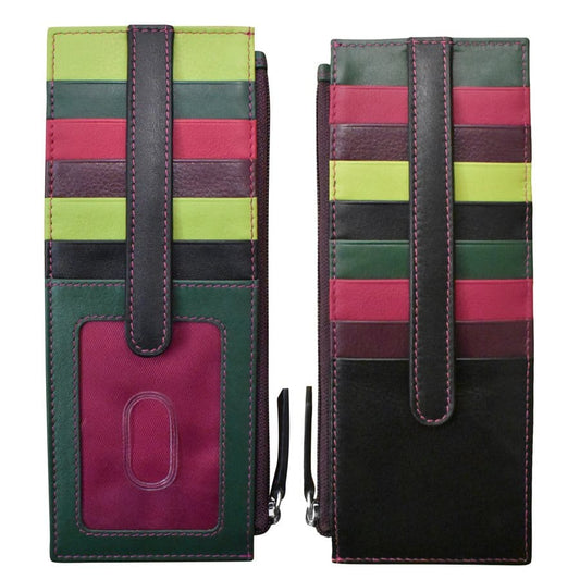 ili New York Wallets ili New York Double Sided Leather Card Holder - Multiple Colors 73958878 ili New York Double Sided Leather Card Holder - Multiple Colors
