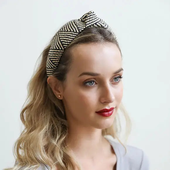 Rattan Knotted Headband - Multiple Colors