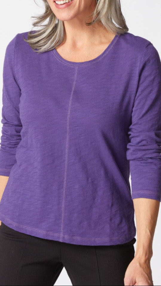 Habitat Cotton Pebble Seamed Long Sleeve Tee - Multiple Colors