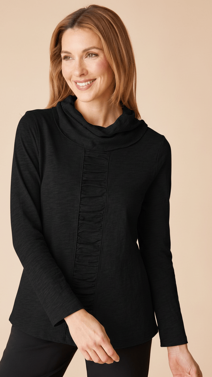 Habitat Tees Habitat Cotton Pebble Ruched Pannel Cowl - Multiple Colors 30649566 Habitat Cotton Pebble Ruched Pannel Cowl - Multiple Colors