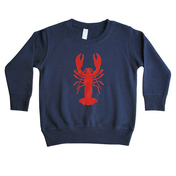 Sparkle Sisters Children's Clothing Sparkle Sisters Lobster Sweatshirt Sparkle Sisters Lobster Sweatshirt
