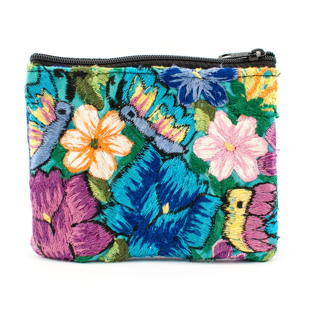 Lucia's Imports Flower Coin Bag