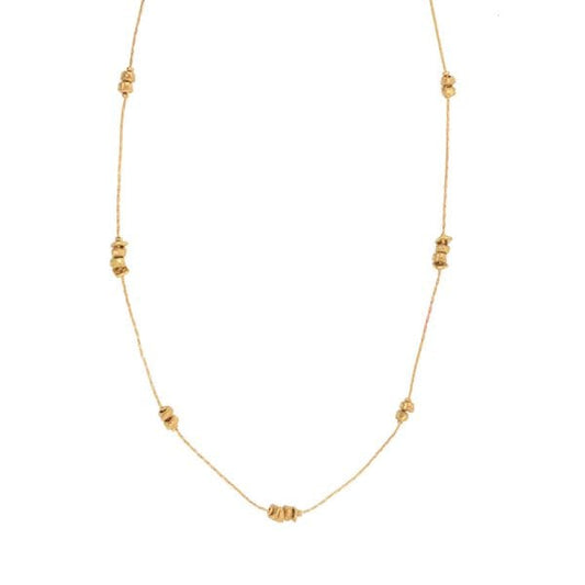 Joy Susan Necklaces Spaced Chiseled Bead Adjustable Necklace - Multiple Colors 60348894 Spaced Chiseled Bead Adjustable Necklace - Multiple Colors