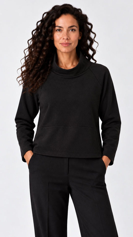 3 Potato Tops 3 Potato Mock Neck Fleece Lined Top - Multiple Colors 3 Potato Mock Neck Fleece Lined Top - Multiple Colors