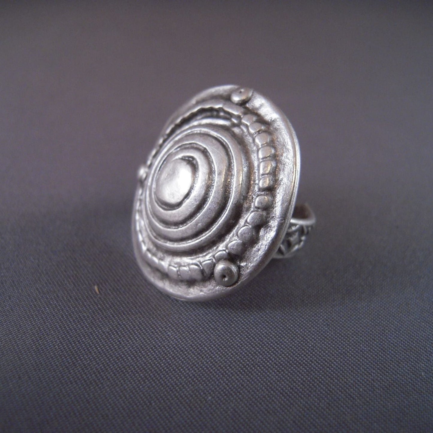 Volare Rings Volare Turkish Silver Adjustable Ring - #4312 92702686 Volare Turkish Silver Adjustable Ring - #4312