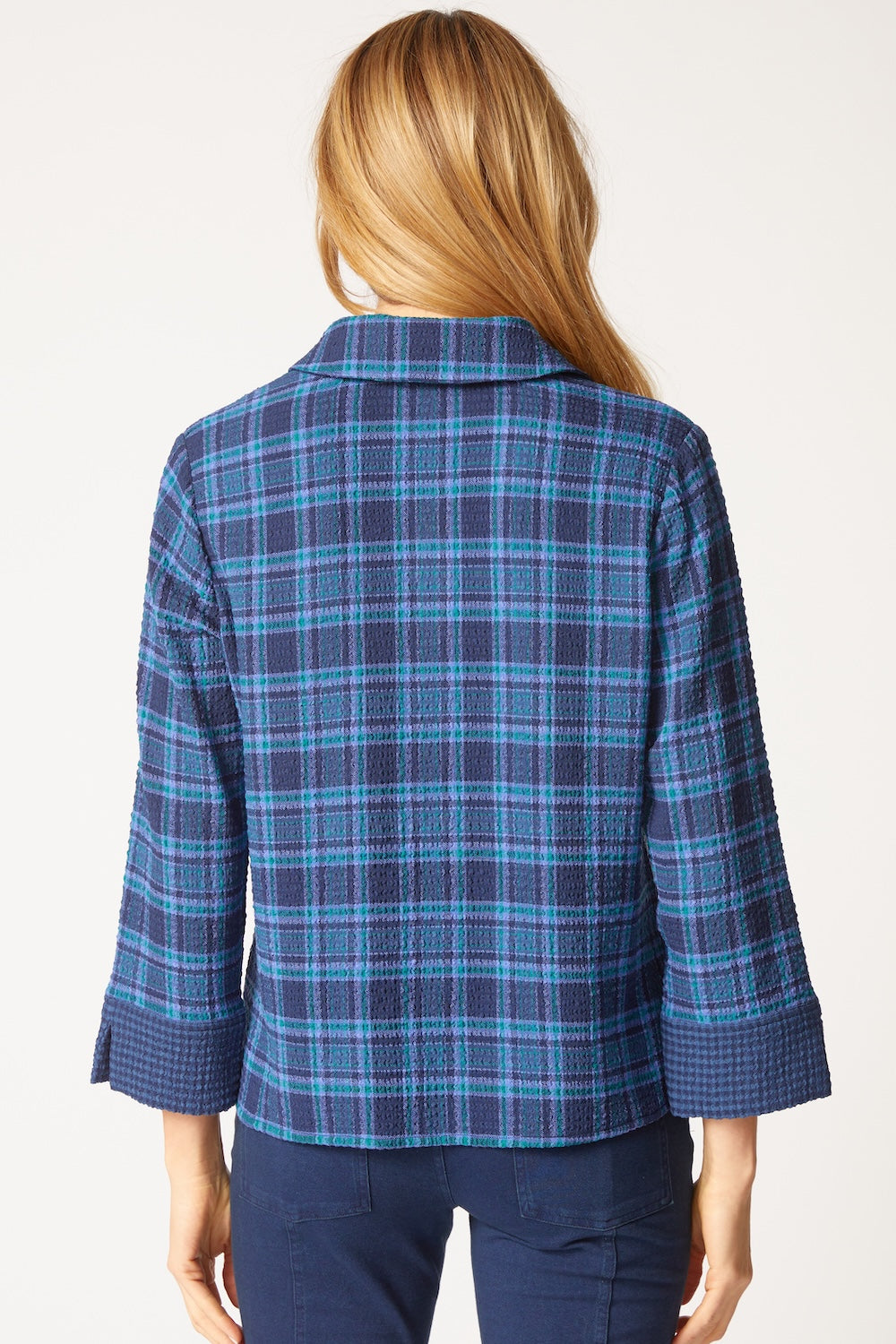 Habitat Girl Gone Plaid Mixed Pocket Shirt - Multiple Colors