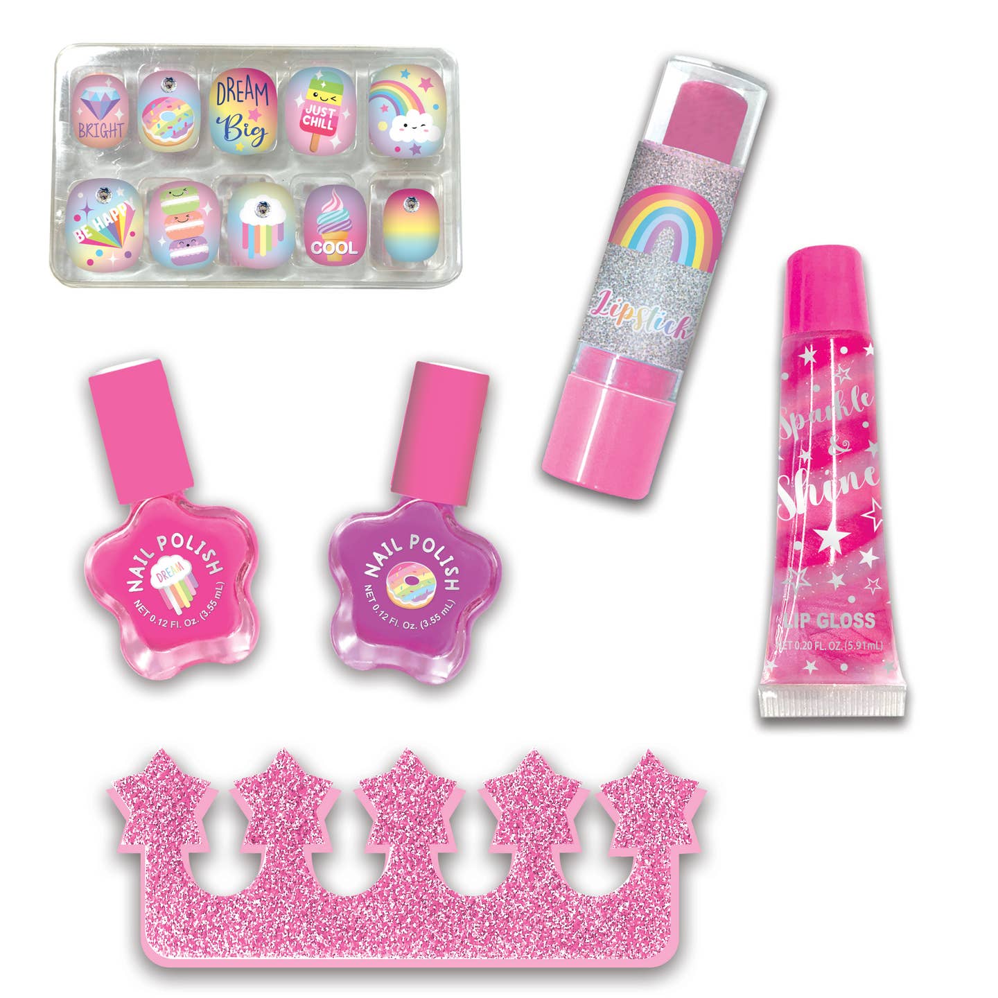 Hot Focus Children's Accessories Glitz Rainbow Beauty Set 43969758 Glitz Rainbow Beauty Set