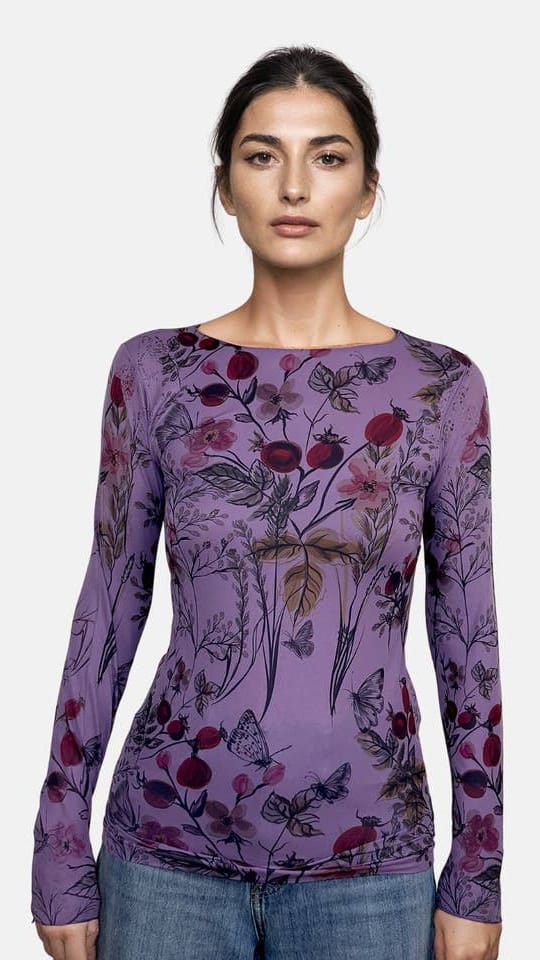 AMB Designs Tops AMB Designs Hello Blossom Second Skin Top 21795038 AMB Designs Hello Blossom Second Skin Top