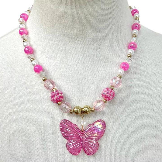 Pink Poppy USA Children's Accessories Pink Poppy Butterfly Necklace 11797982 Pink Poppy Butterfly Necklace