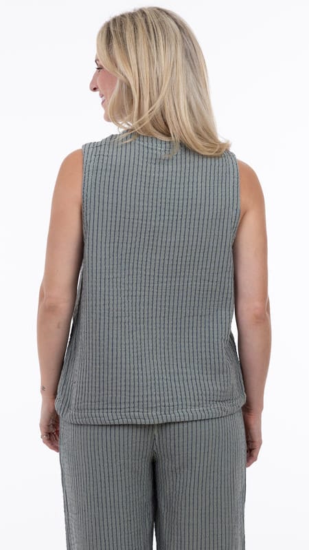 Shannon Passero Tanks Shannon Passero Cotton Gauze Yasmin Vest - Multiple Colors Shannon Passero Cotton Gauze Yasmin Vest - Multiple Colors