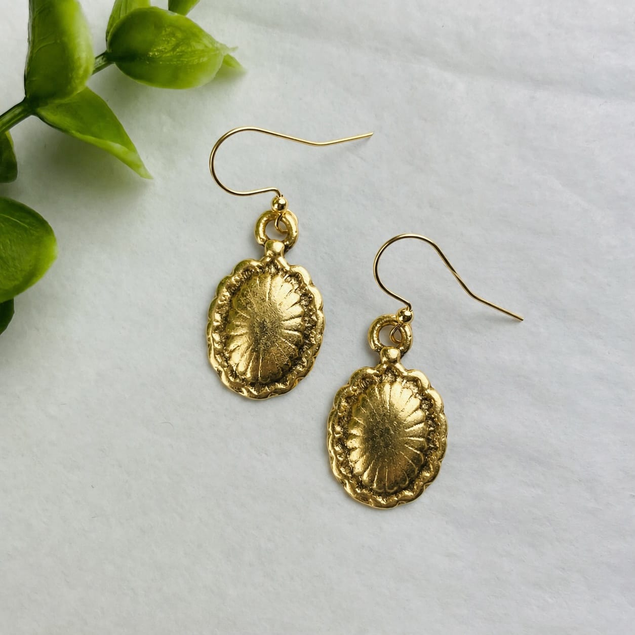 Volare Earrings Volare Heritage Sunflower Drop Earrings - Multiple Metals 77442270 Volare Heritage Sunflower Drop Earrings - Multiple Metals