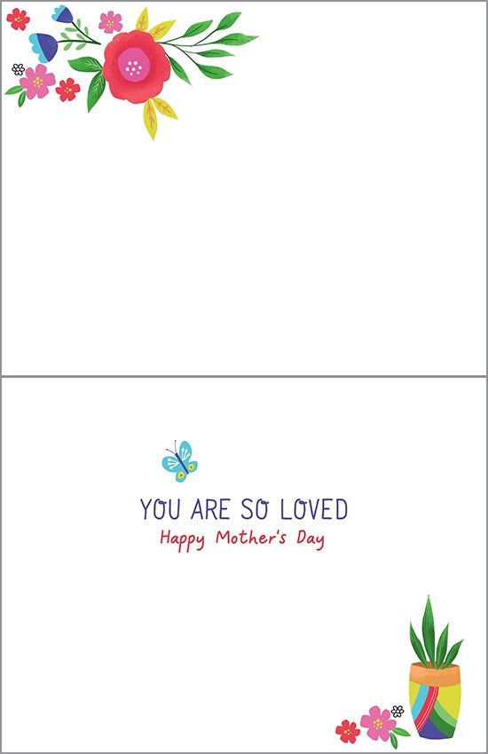 Gina B Designs Mom Plants & Flowers Mother's Day Card