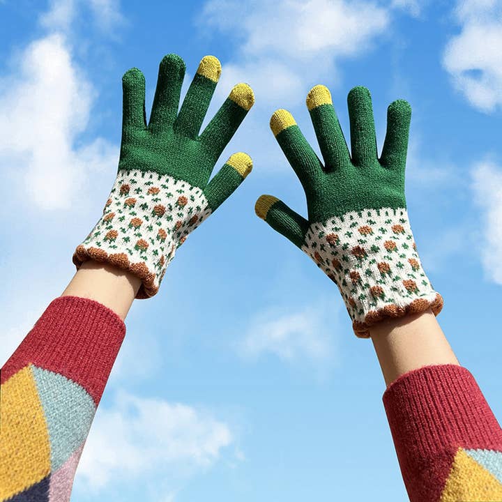 Knit Gloves - Multiple Colors