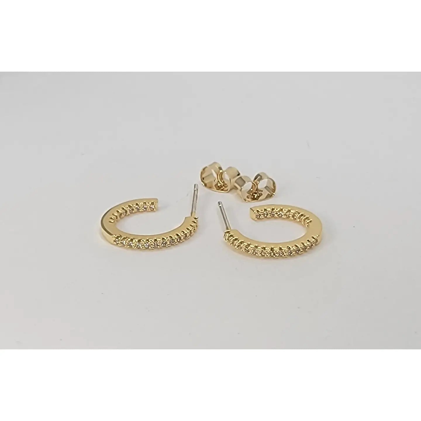 Betty Oh Small CZ Hoop - Multiple Colors