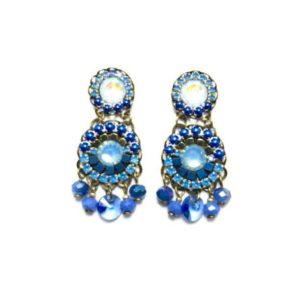 Melizi Jewelry Blue Pending Earrings