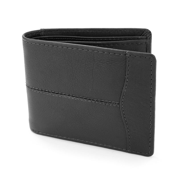 Sophos Stitched Detail Leather Wallet - Multiple Colors