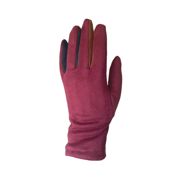 Sterling Ladies Micro Suede Touch Screen Gloves