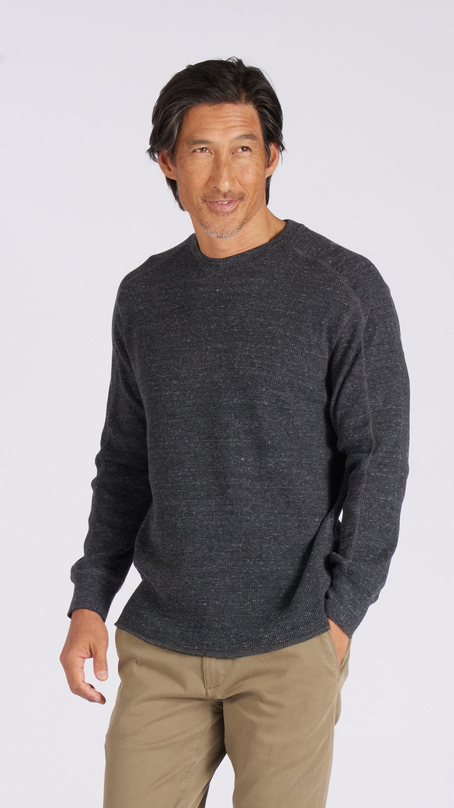 Grayers Men's Sweaters Grayers Spencer Waffle Crew Pullover - Multiple Colors 73844446 Grayers Spencer Waffle Crew Pullover - Multiple Colors