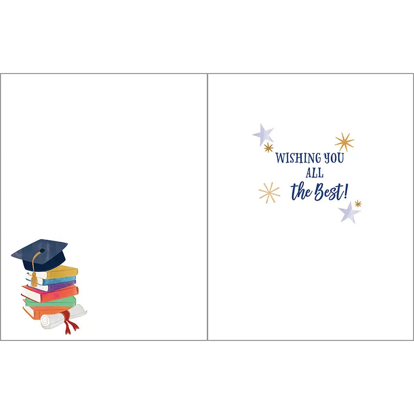 Gina B Designs Book Stack Card