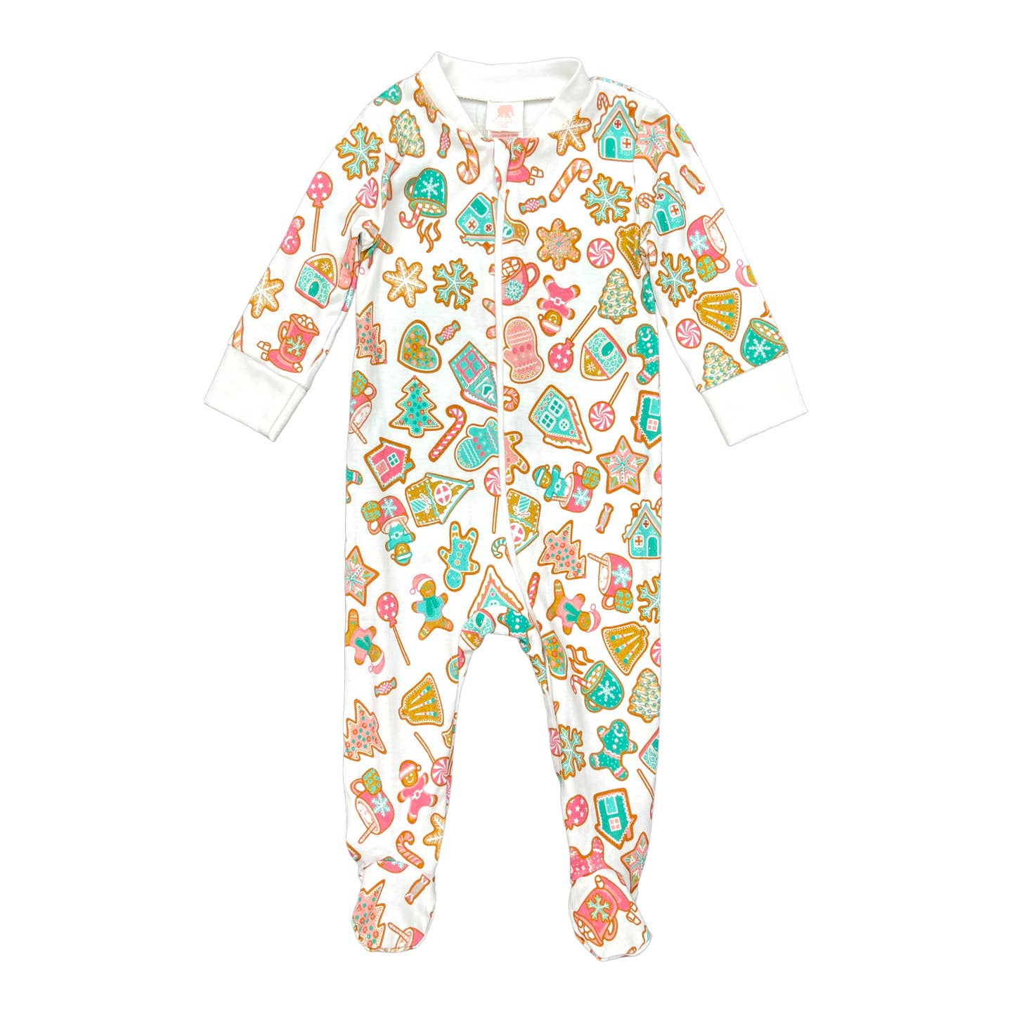 Full Zip Footed Pajama - Multiple Patterns