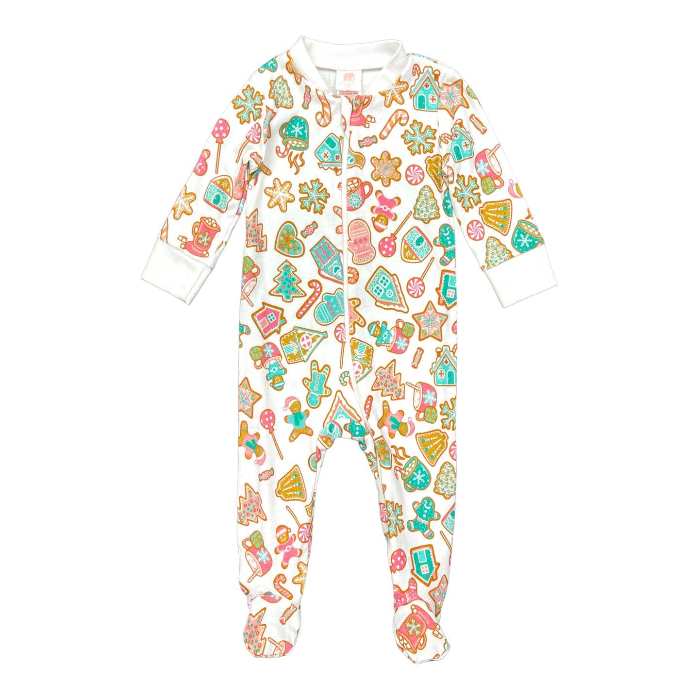 Pink Elephant Children's Clothing Full Zip Footed Pajama - Multiple Patterns 52915422 Full Zip Footed Pajama - Multiple Patterns