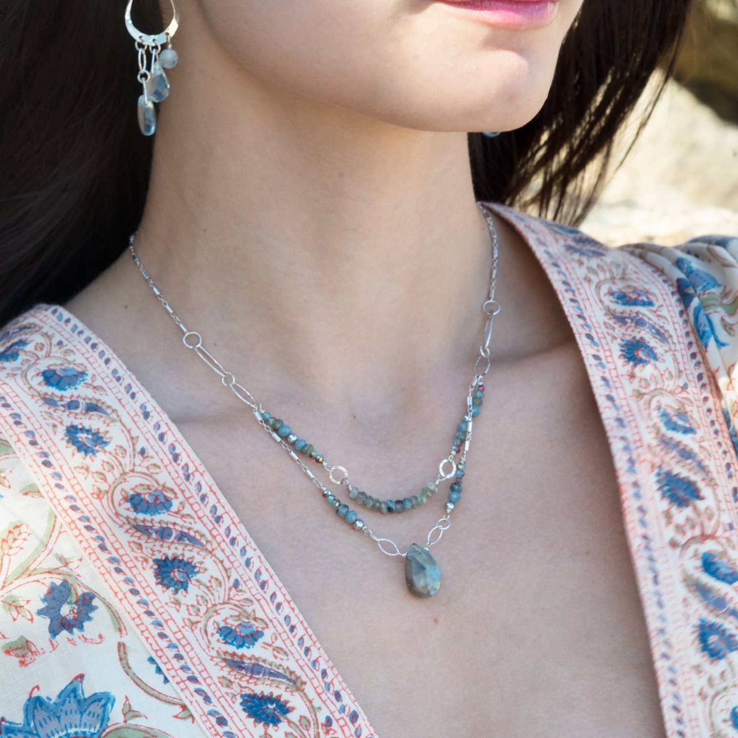 Art By Any Means Necklaces Art By Any Means Atlantic Ocean Necklace 51189214 Art By Any Means Atlantic Ocean Necklace