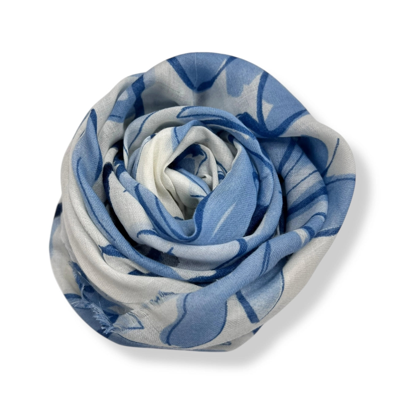 London Scarves Big Daisy Print Scarf