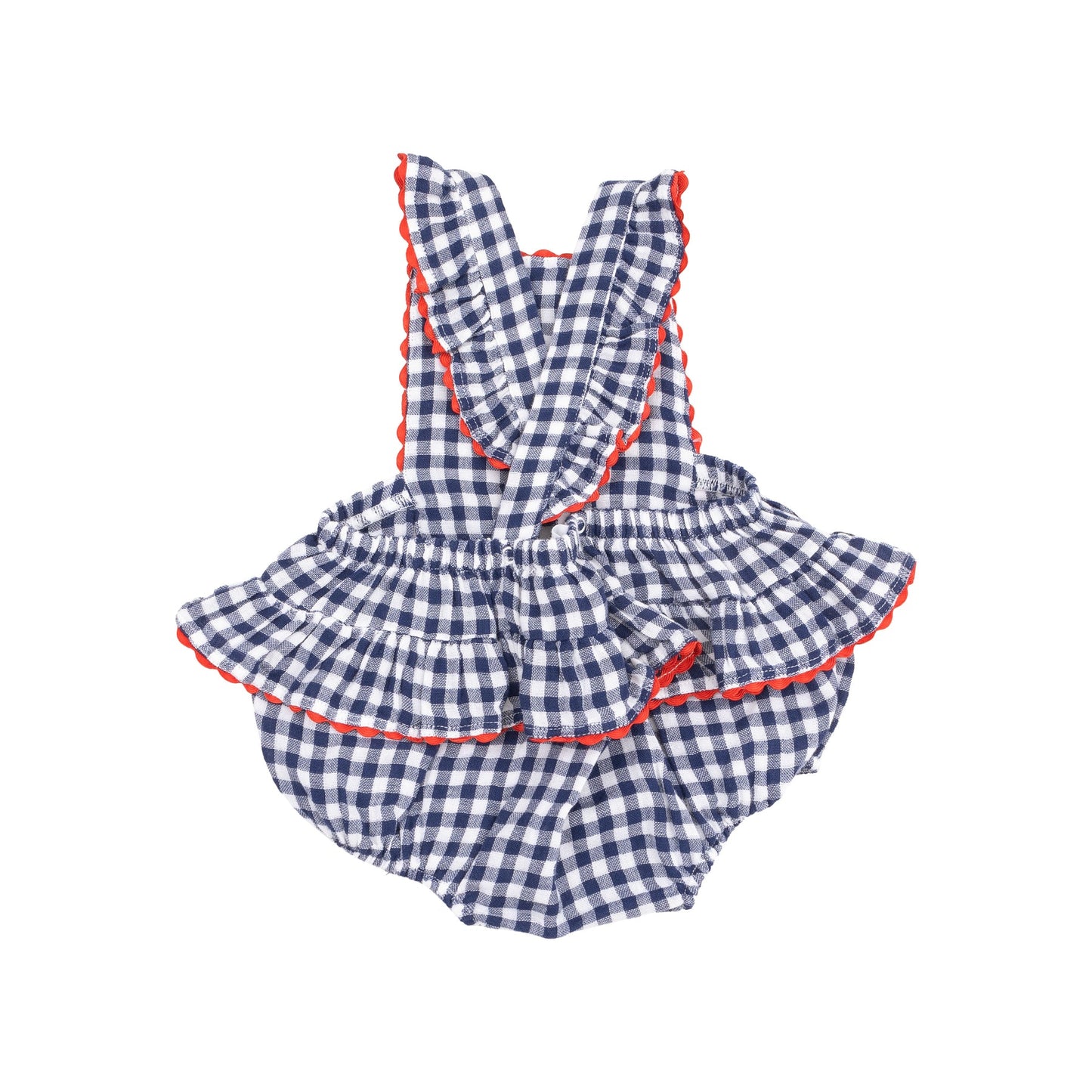 Angel Dear Ric-Rac Ruffle Sunsuit
