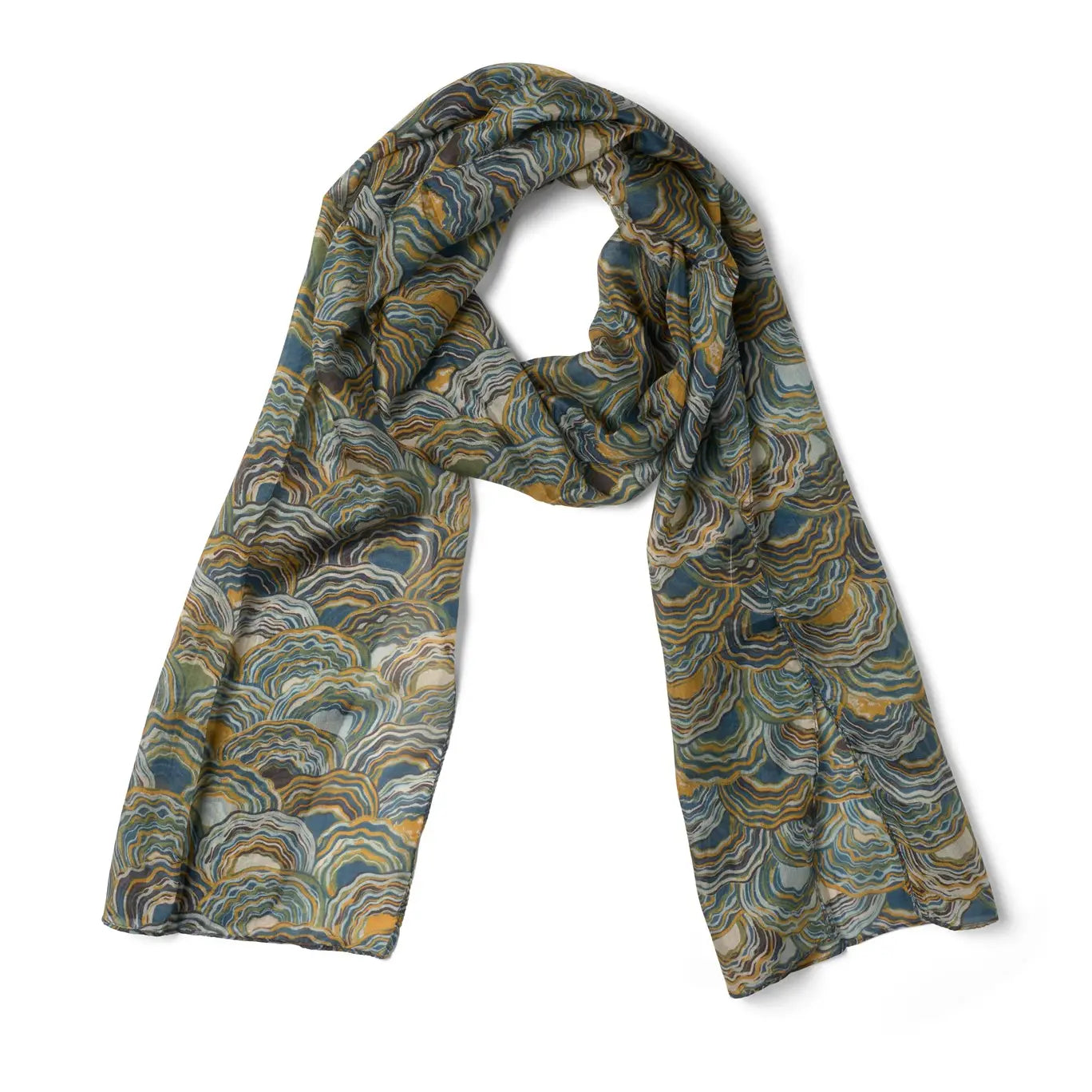 Quintessential Crystal Silk Scarf - Multiple Colors
