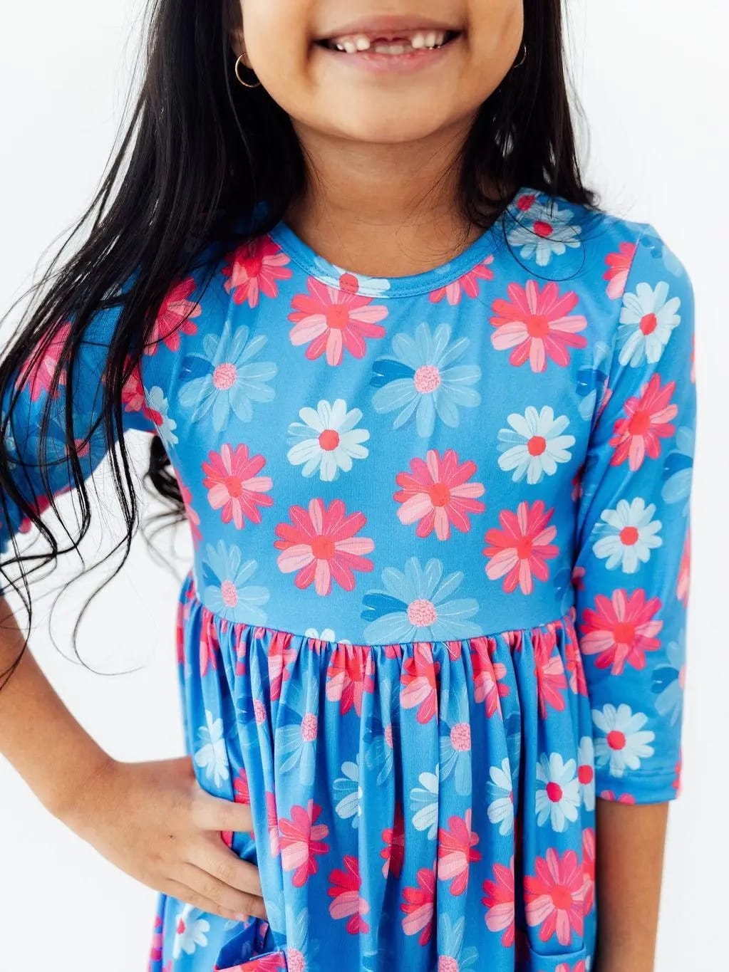Mila & Rose Children's Clothing Mila & Rose Pocket Twirl Dress - Multiple Colors Mila & Rose Pocket Twirl Dress - Multiple Colors