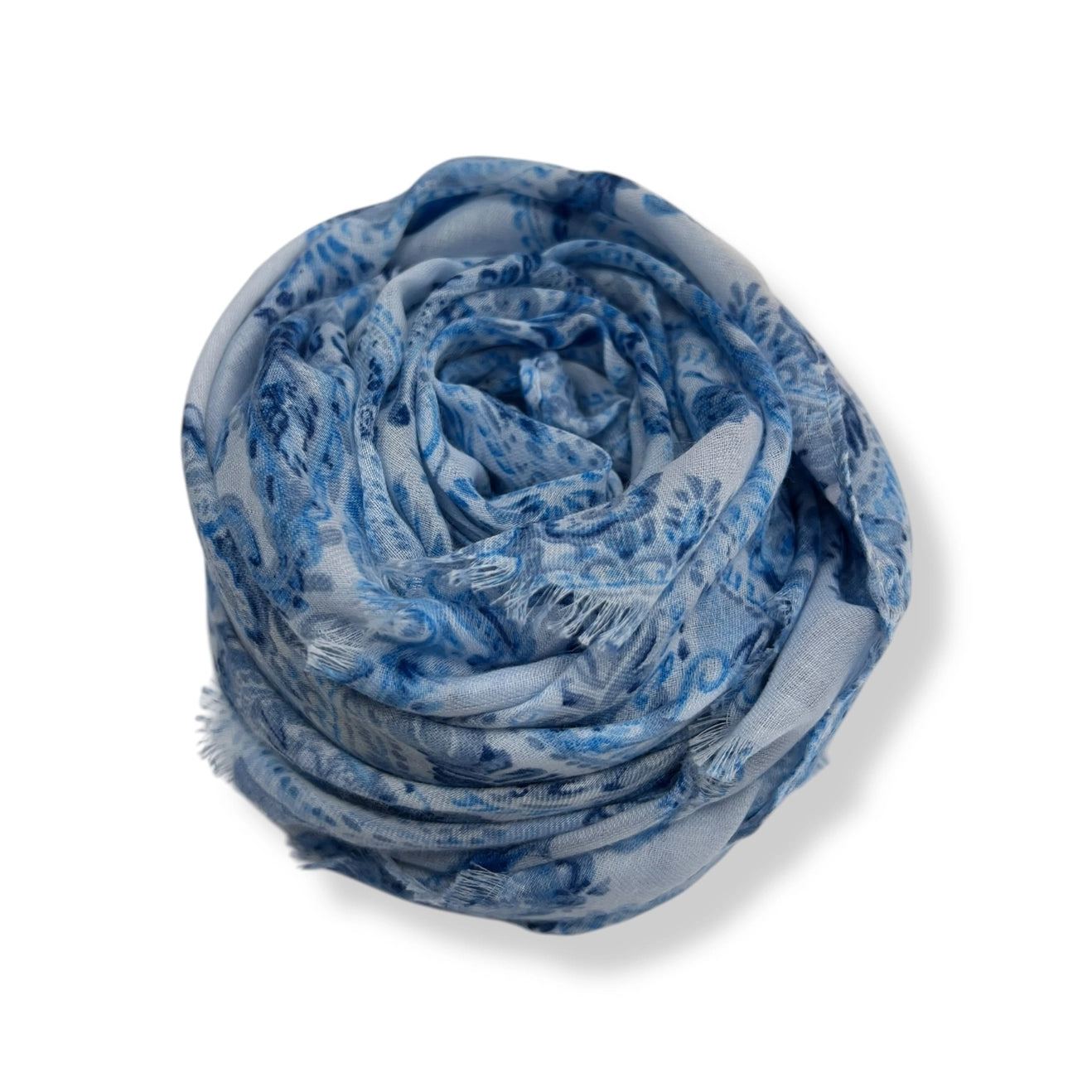 London Scarves Paisley Print Scarf
