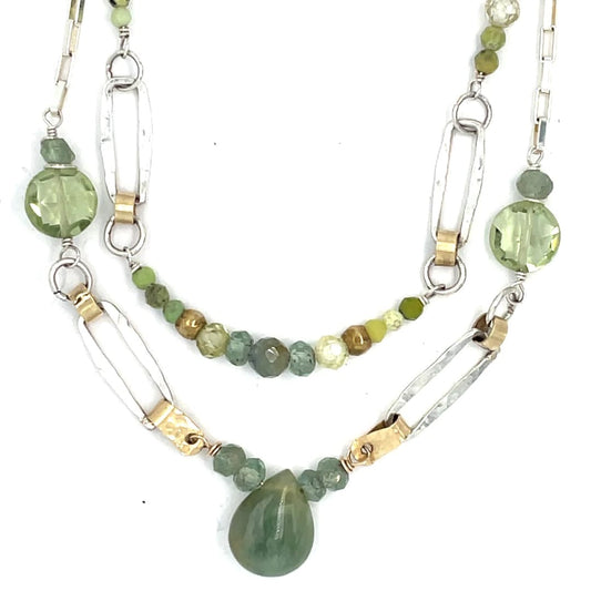 Art By Any Means Necklaces Art By Any Means Sprout Link Necklace 16177118 Art By Any Means Sprout Link Necklace