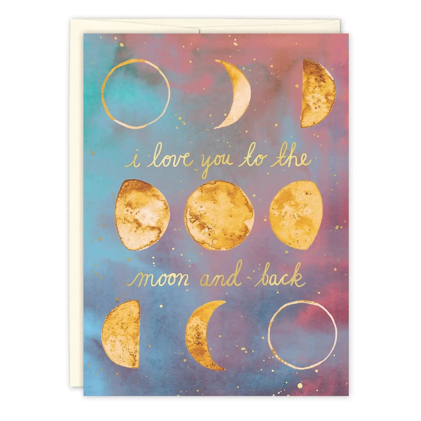Biely & Shoaf Cards Moon and Back Anniversary Card 80368606 Moon and Back Anniversary Card