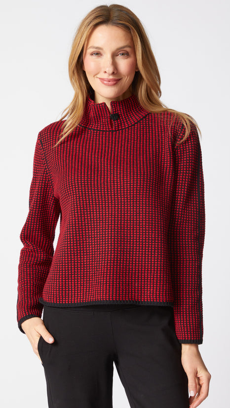 Habitat Day & Night Button Collar Sweater - Multiple Colors