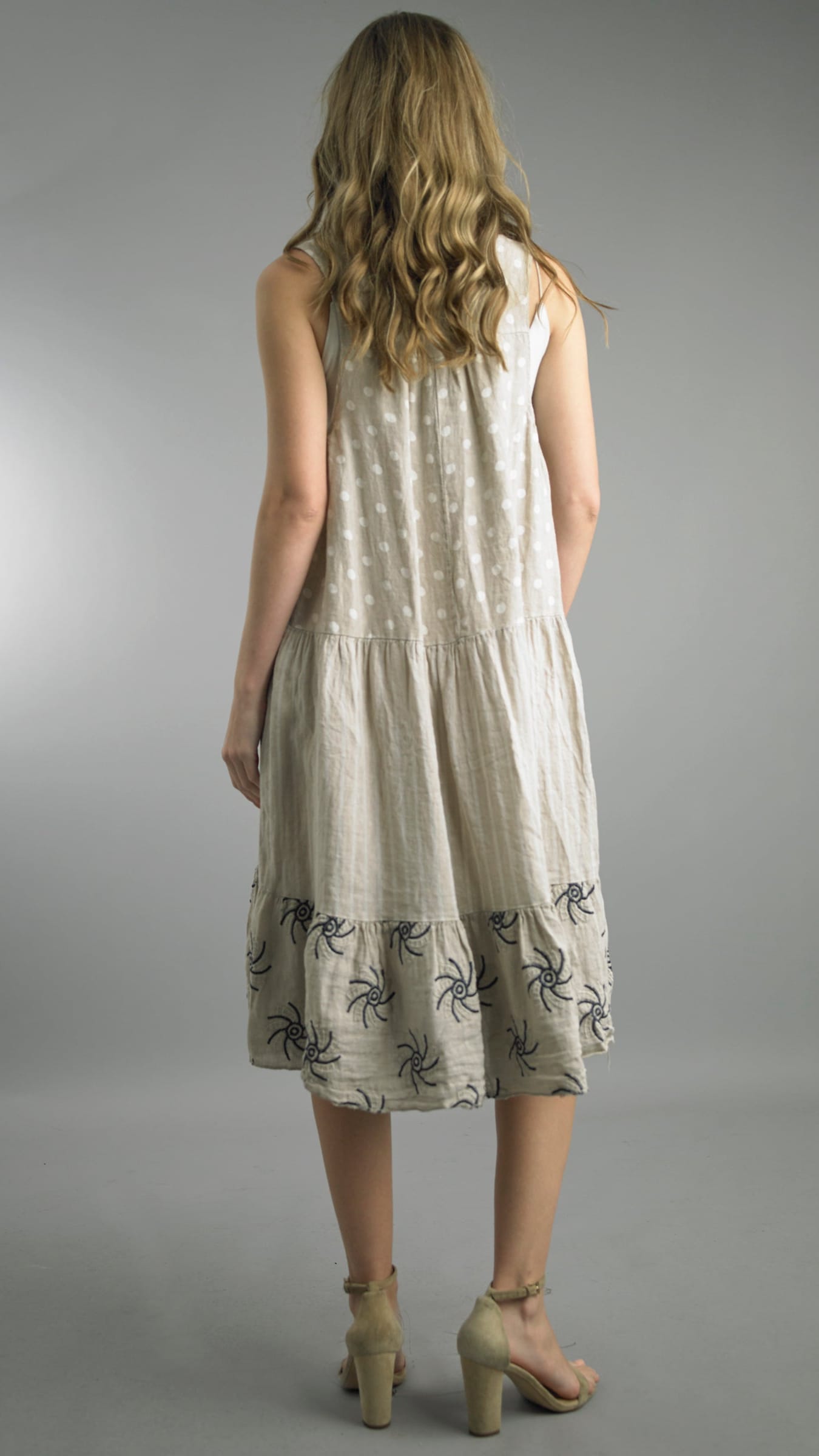 Tempo Paris Dresses Tempo Paris Polka Dot Tank Dress Tempo Paris Polka Dot Tank Dress