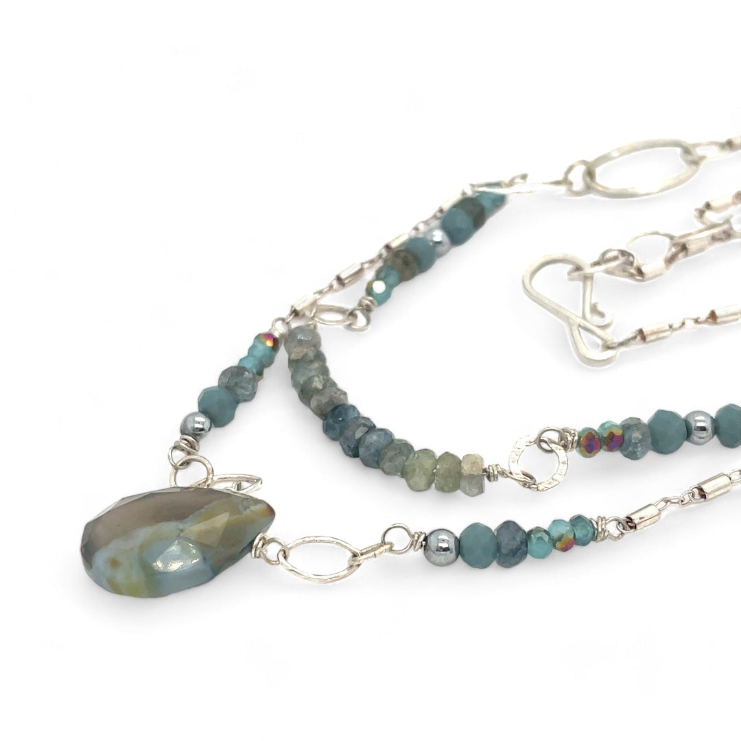 Art By Any Means Atlantic Ocean Necklace