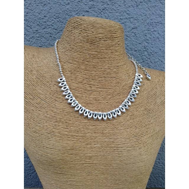 Volare Necklaces Volare Turkish Silver Necklace - #2V45 83408862 Volare Turkish Silver Necklace - #2V45