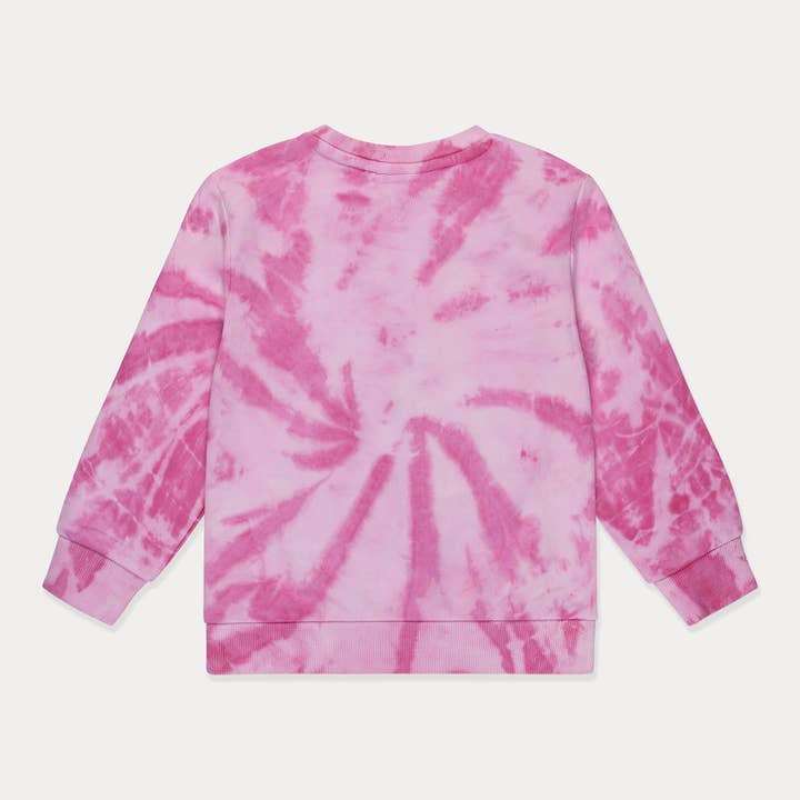 Mini Wardrobes Children's Clothing Fleece Tie Dye Sweatshirt Fleece Tie Dye Sweatshirt