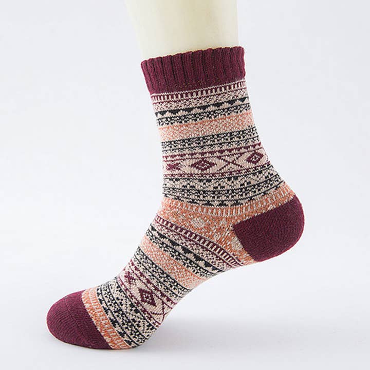 Vintage Crew Socks - Multiple Colors