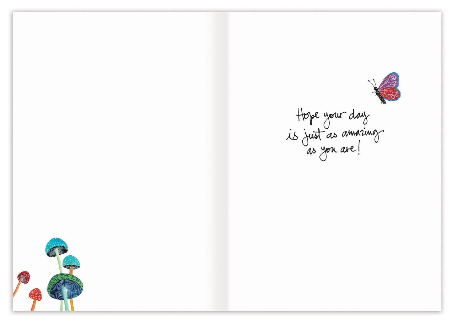 Biely & Shoaf Cards Birds & Mushrooms Birthday Card 58282206 Birds & Mushrooms Birthday Card
