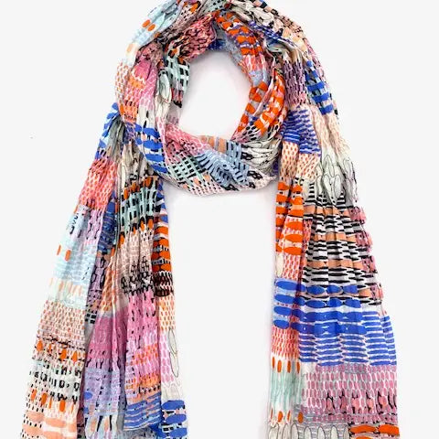 Maison Unik Cotton Scarf - Multiple Colors